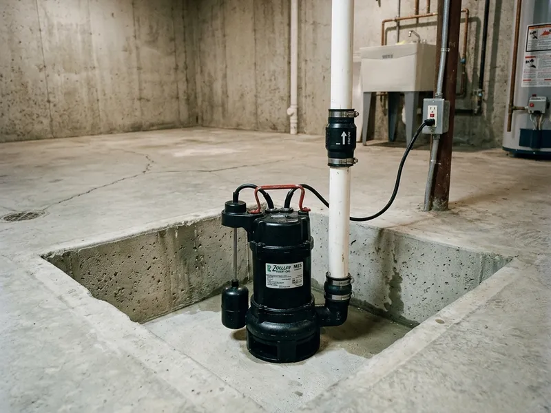 Sump Pump Installation Plumber in Prairieburg, IA